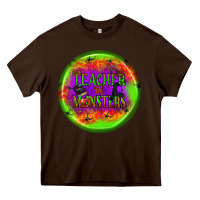 Chocolate Brown teacher monsters earrings Heavy Core Tee - BundleAndBundleShop
