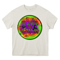 Cream teacher monsters earrings Heavy Core Tee - BundleAndBundleShop