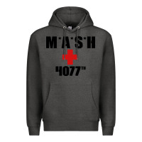 Charcoal Heather mash 4077th Premium Hoodie - InspiraDesign