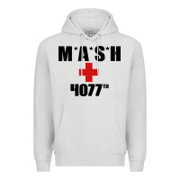 Dove Grey mash 4077th Premium Hoodie - InspiraDesign
