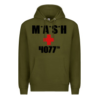 Army Green mash 4077th Premium Hoodie - InspiraDesign