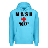 Ocean Blue mash 4077th Premium Hoodie - InspiraDesign
