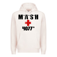 Pale Pink mash 4077th Premium Hoodie - InspiraDesign