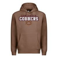 Chestnut concordia Cobbers Premium Hoodie - InspiraDesign