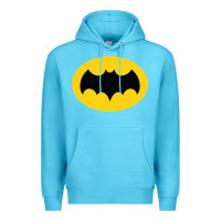 Ocean Blue adam west bat Premium Hoodie - InspiraDesign