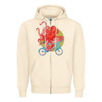 Sandshell Cycling octopus Zipper Hoodie - Bettercallsaul