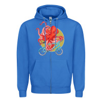 True Royal Cycling octopus Zipper Hoodie - Bettercallsaul