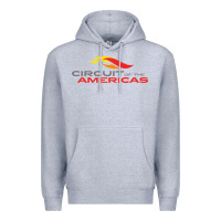 Heather Grey circuit of the americas Premium Hoodie - InspiraDesign