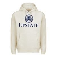 Oatmeal Heather Upstate Medical, SUNY Premium Hoodie - InspiraDesign
