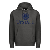 Charcoal Heather Upstate Medical, SUNY Premium Hoodie - InspiraDesign