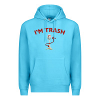 Ocean Blue i'm trash forky Premium Hoodie - InspiraDesign