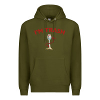 Army Green i'm trash forky Premium Hoodie - InspiraDesign