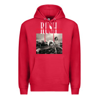 Cardinal rush permanent waves Premium Hoodie - InspiraDesign