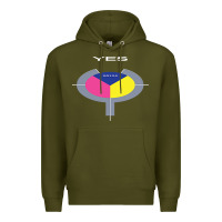 Army Green Yes 90125 T Essent Premium Hoodie - InspiraDesign