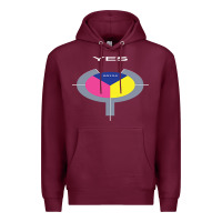 Burgundy Yes 90125 T Essent Premium Hoodie - InspiraDesign