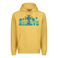 Antique Gold western turquoise's gemstones cross believe Premium Hoodie - BarkalooDesign