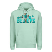 Seafoam western turquoise's gemstones cross believe Premium Hoodie - BarkalooDesign