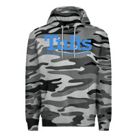 Slate Camo Tufts University Premium Hoodie - InspiraDesign
