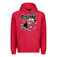 Cardinal Danny Phantom Coming Through Brick Wall Premium Hoodie - InspiraDesign