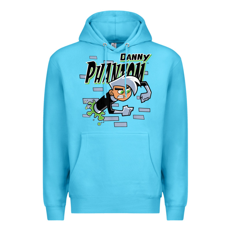 Danny Phantom Coming Through Brick Wall Premium Hoodie by InspiraDesign | Teevron