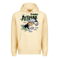 Pina Colada Danny Phantom Coming Through Brick Wall Premium Hoodie - InspiraDesign
