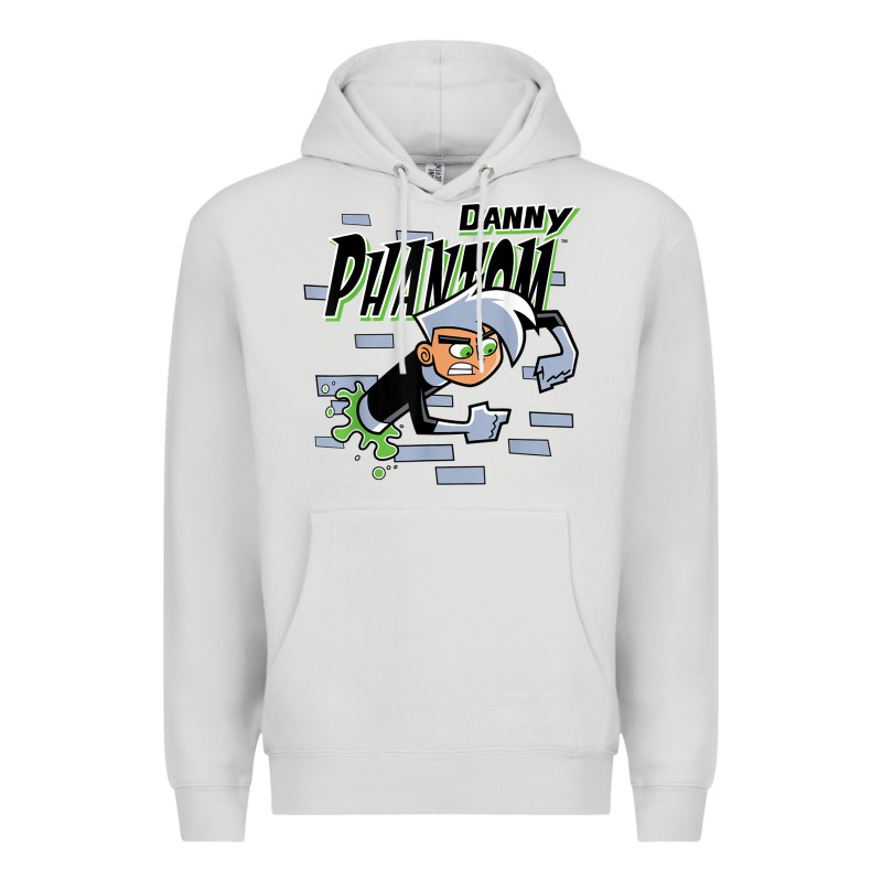 Danny Phantom Coming Through Brick Wall Premium Hoodie by InspiraDesign | Teevron