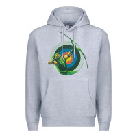 Heather Grey Green Arrow DC, Green Arrow DC vintage, Green Arrow DC art, Green Arro Premium Hoodie - InspiraDesign