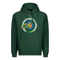 Green Arrow Dc, Green Arrow Dc Vintage, Green Arrow Dc Art, Green Arro Premium Hoodie | Teevron