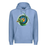 Colony Blue Green Arrow DC, Green Arrow DC vintage, Green Arrow DC art, Green Arro Premium Hoodie - InspiraDesign