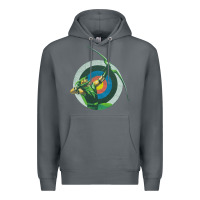 Rock Green Arrow DC, Green Arrow DC vintage, Green Arrow DC art, Green Arro Premium Hoodie - InspiraDesign