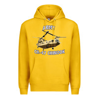 Lemon ARMY CH-47 CHINOOK HELICOPTER Premium Hoodie - InspiraDesign