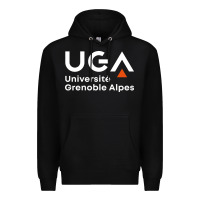 Black université grenoble alpes Premium Hoodie - ArtChic
