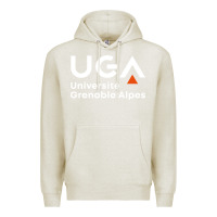 Oatmeal Heather université grenoble alpes Premium Hoodie - ArtChic