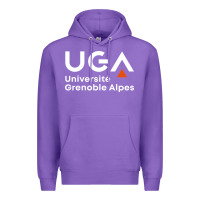 Purple université grenoble alpes Premium Hoodie - ArtChic