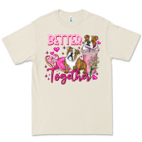Bone Be Mine Valentine Dog Premium Tee - CowhideDigitalArt