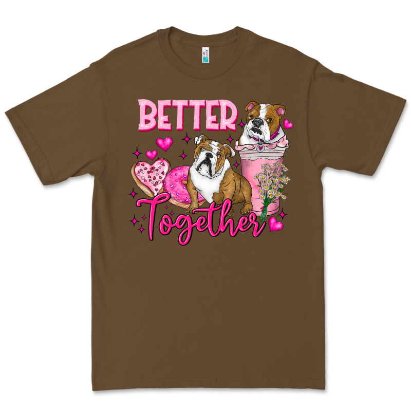 Be Mine Valentine Dog Premium Tee by CowhideDigitalArt | Teevron