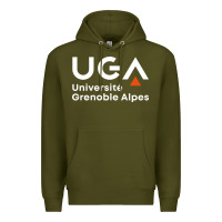 Army Green université grenoble alpes Premium Hoodie - ArtChic