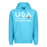 Ocean Blue université grenoble alpes Premium Hoodie - ArtChic