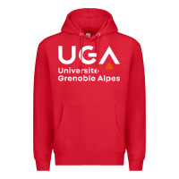 Red université grenoble alpes Premium Hoodie - ArtChic