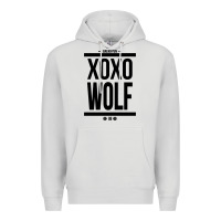 Dove Grey EXO WOLF  BaekHyun 88  KPOP Text Style Premium Hoodie - ArtChic