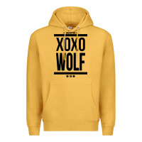 Mustard EXO WOLF  BaekHyun 88  KPOP Text Style Premium Hoodie - ArtChic
