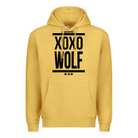 Antique Gold EXO WOLF  BaekHyun 88  KPOP Text Style Premium Hoodie - ArtChic
