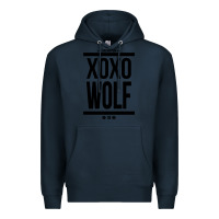 Navy EXO WOLF  BaekHyun 88  KPOP Text Style Premium Hoodie - ArtChic