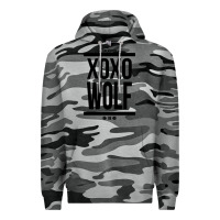 Slate Camo EXO WOLF  BaekHyun 88  KPOP Text Style Premium Hoodie - ArtChic