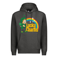 Charcoal Heather lucky charms lucky charms Premium Hoodie - ArtChic
