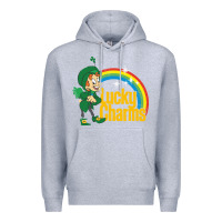 Heather Grey lucky charms lucky charms Premium Hoodie - ArtChic
