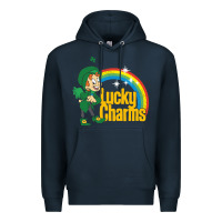 Navy lucky charms lucky charms Premium Hoodie - ArtChic