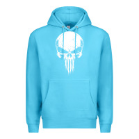 Ocean Blue the punisher Premium Hoodie - ArtChic