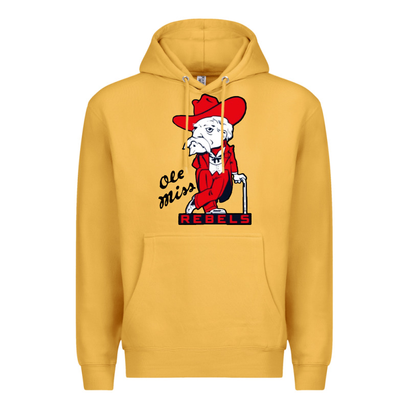 Vintage Colonel Reb Mascot Premium Hoodie by ArtChic | Teevron