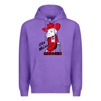Purple vintage colonel reb mascot Premium Hoodie - ArtChic